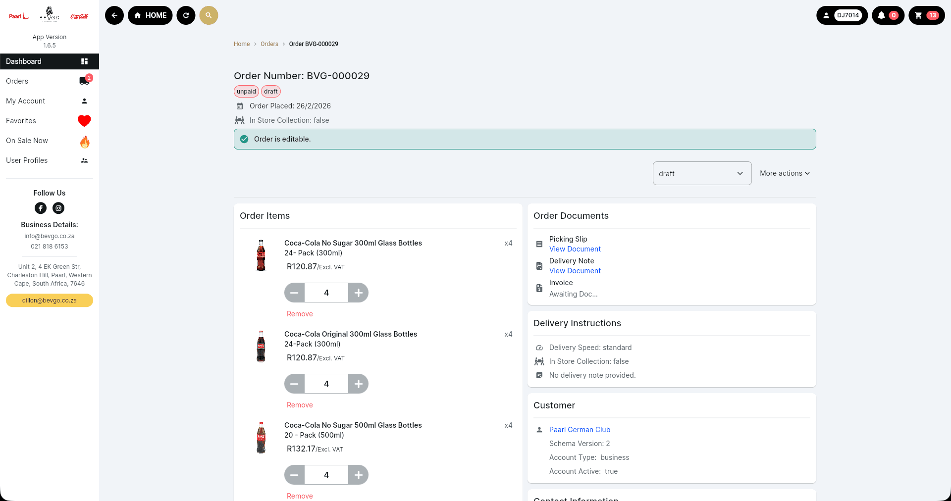 Expanded Bevgo warehouse ready for regional fulfillment