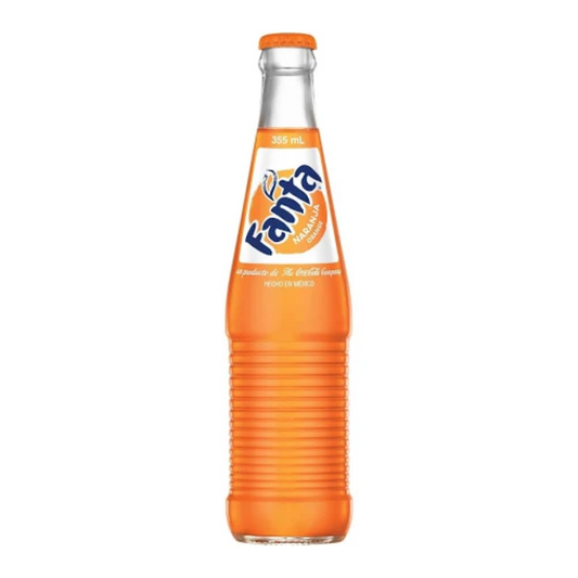 Fanta Orange - 24-Pack of 300ml Glass Bottles