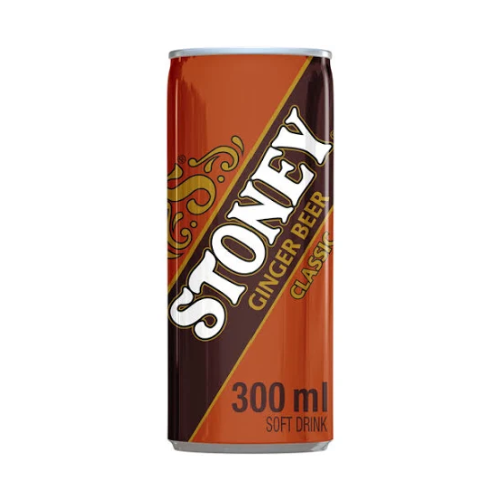 Stoney Ginger Beer - 24-Pack of 300ml Cans