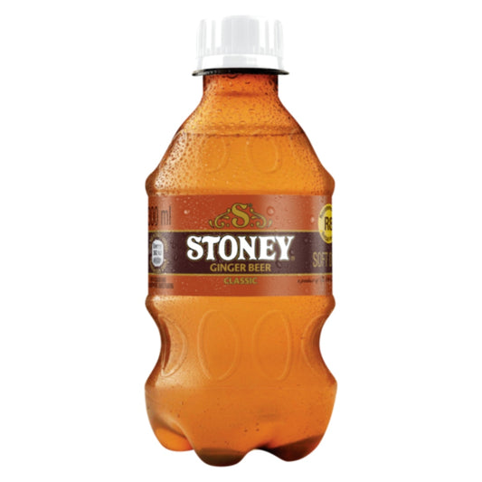 Stoney Ginger Beer - 24-Pack of 300ml Bottles