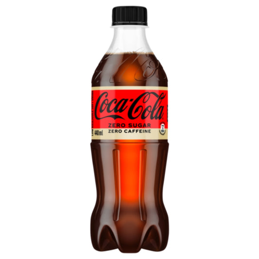 Coca-Cola No Sugar No Caffeine - 24-Pack of 440ml Bottles