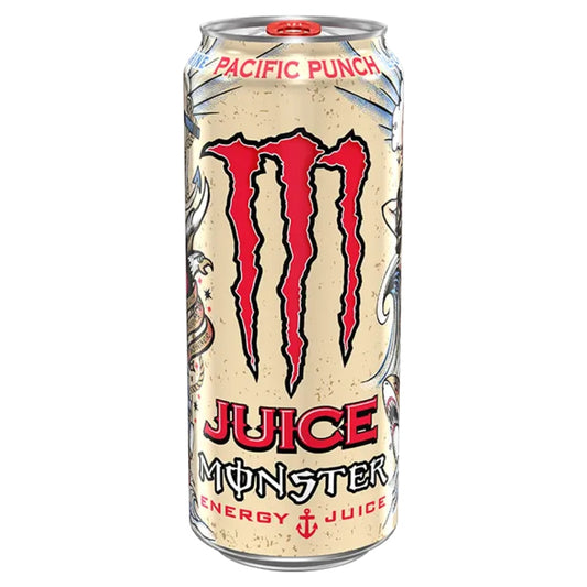 Monster Energy Juice Pacific Punch - 24-Pack of 500ml Cans