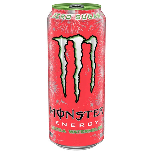 Monster Energy No Sugar Ultra Watermelon - 24-Pack of 500ml Cans