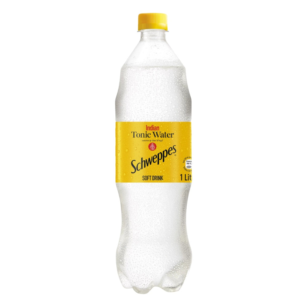 Schweppes Tonic Water - 12-Pack of 1L Bottles