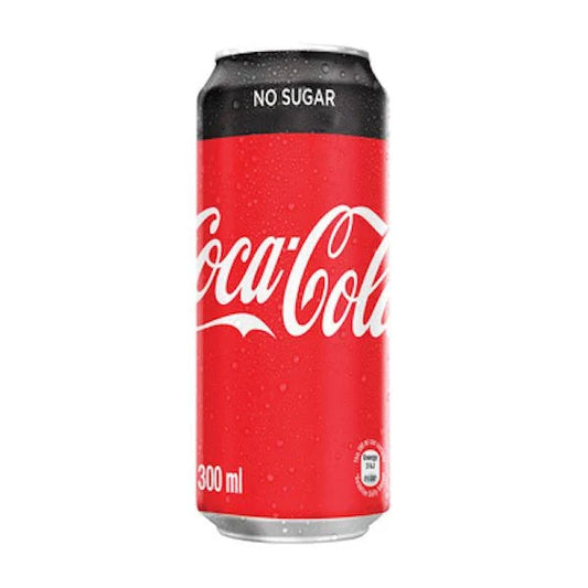 Coca-Cola Zero Sugar - 24-Pack of 300ml Cans