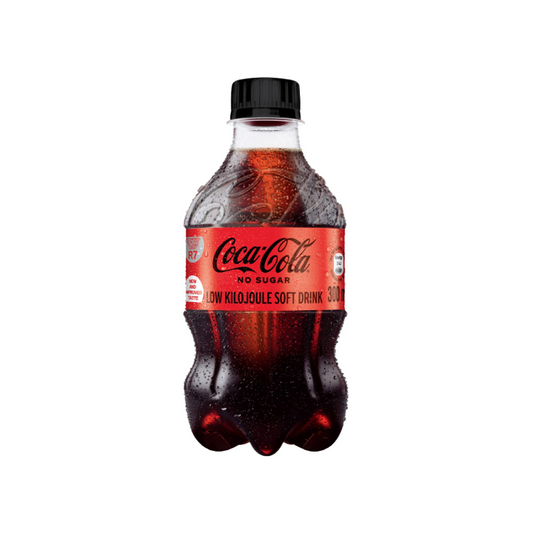 Coca-Cola No Sugar - 24-Pack of 300ml Bottles